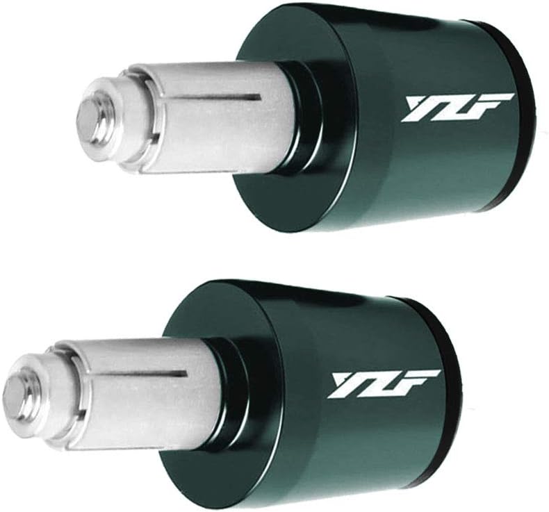 7/8"22mm Motorcycle Handlebar Ends Aluminum Handle Bar Grips Plugs Caps For Yamaha YZF R1 R3 R6 R125 R6S R25 600R(Titanium): Automotive