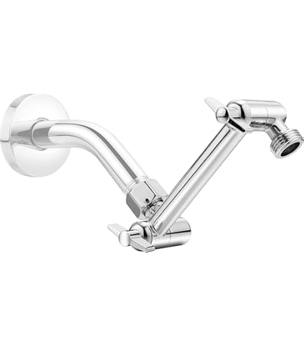 Bras De Douche Jones Stephens S-Style – Inox 10 Pouces – S01035 – Chrome Poli