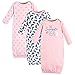 Yoga Sprout Unisex Baby Cotton Gowns, Snuggle Bunny, Preemie