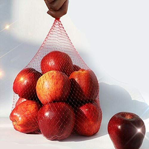 100PCS Fruit and Vegetable Packaging Net Food Packaging Seafood Boil Bags，Plastic Mesh Produce