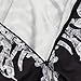 F Style Halloween Cosplay Clothes Skeleton Printed Women Jumpsuits Rompers Skinny Bodysuit,Black White Bone,Small