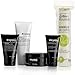 Kyoku for Men Delon Cotton Skincare Bundle | Includes Daily Facial Cleanser 6.8 oz, Facial Moisturizer 1.7 oz, Lava Mask 10 oz, Oil Control Lotion 1.7 oz | BONUS Delon Cotton Rounds 100 Count