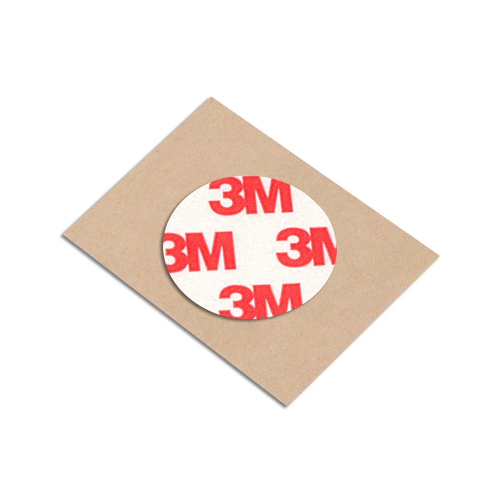 TapeCase 9088 CIRCLE-2"-100 Clear Acrylic High Performance Double Coated Tape Converted from 3M 9088, 0.0083" Thick, 2" Length, 2" Width (Pack of 100)