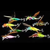 Meidus Top Cicada Fishing Lures Bass Crankbaits 4.5Cm Float Bait, 1pc