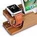 5 Colors for Apple Watch Bands 38mm, Fullmosa Yona Calf Leather Replacement Band/Strap with Stainless Steel Clasp for Apple Watch Series 1 2 3 Sport and Edition Versions 2015 2016 2017,Light Brown