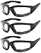 OWL - Padded Riding Glasses - Clear Lens (3 Pack)