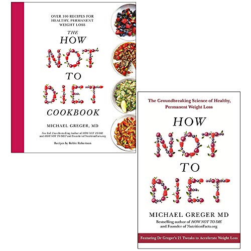 The How Not To Diet Cookbook & [Paperback] How Not To Diet By Michael Greger 2 Books Collection Set