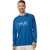 HUK Men's Pursuit Vented Long Sleeve Fishing Shirt (+30 UPF)