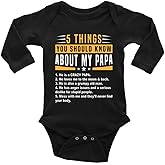 5 Things You Should Know About My Papa Newborn Rompers Baby Girls Boys Long Sleeve Infant Clothes