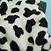 Fitwarm Adorable Milk Cows Pet Dog Clothes Comfy Velvet Winter Pajamas Puppy Doggy Cat Coat Jumpsuit, Large