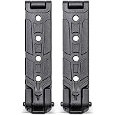 3" Molle-Lok (Pair with Mounting Hardware) - MOLLE Attachment Clip for Vests, Backpacks, Holsters, Mag Pouches, TASER, and More - Molle-Lok 3 inch by Blade-Tech Holsters