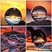 Tensphy 100 mm Photography Lensball Pro K9 Crystal Ball with Stand Clear Art Decor Glass Photo Sphere Ball for Photography Accessories Props