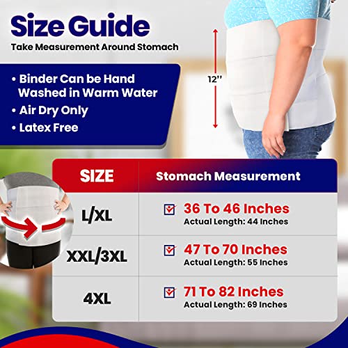 Abdominal Binder Plus Size Belly Binder Postpartum Tummy Tuck Belt