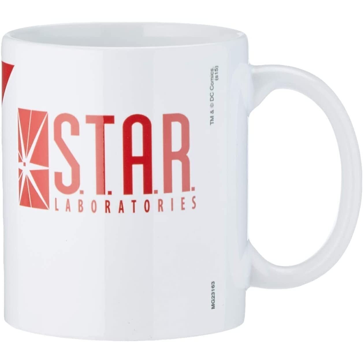 DC Comics MG23163 The Flash Star Labs Ceramic Mug , White