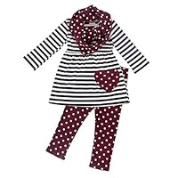 So Sydney Toddler Girls 3 Pc Valentine