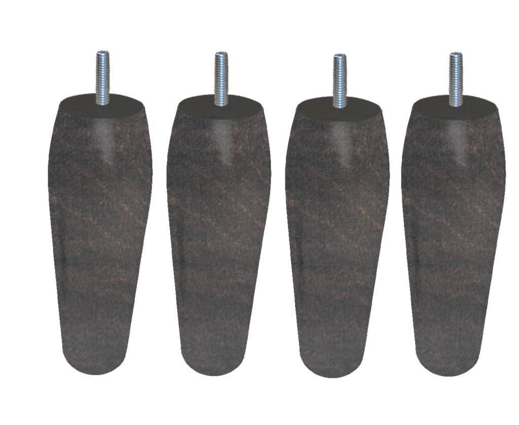 Margot A Artist Pack of 4 Spring, Olive Wood, Dark Oak, 5.5 x 5.5 x 18 cm