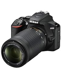 Cámara DSLR Nikon D3500 con 2 lentes NIKKOR AF-P DX 18-55mm f 3.5-5.6G VR y 70-300mm f 4.5-6.3G ED Kit de lentes de zoom dual + 500mm Preset f 8 Teleobjetivo + 0.43x Gran Angular, 2.2X Paquete pro