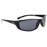 Optic Nerve Backwoods Polarized Sport Sunglasses | Lightweight Sportwrap Frame, UV Protection, Anti-Glare | Unisex Fit