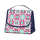 Magnetic Snap Insulated Reusable Lunch Sack Bag - Mia Tile