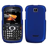 MyBat Motorola WX430 (Theory) Titanium Solid Phone Protector Cover - Retail Packaging - Dark Blue