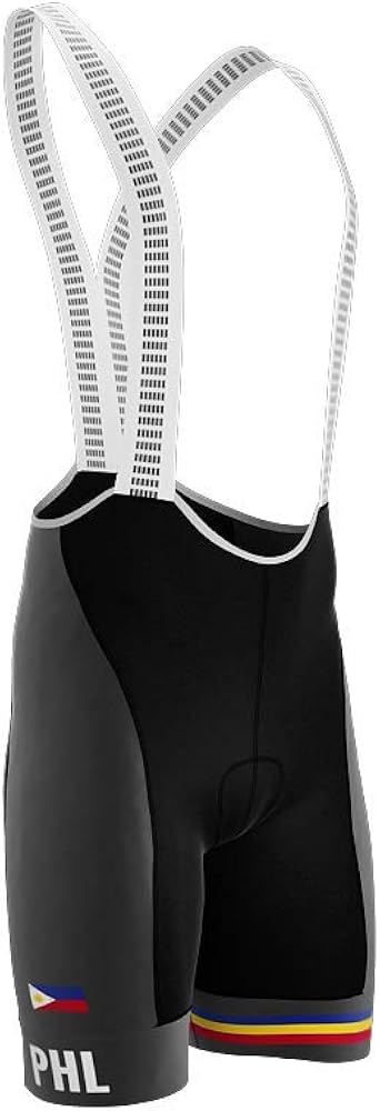 Philippines Code Cycling Pro Bib Shorts Bike for Men: Clothing