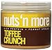 Nuts N More Peanut Butter Crunch, Toffee, 16 Ounce 2 Pack