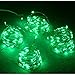 Abkshine 4-Pack 50 Led St Patrick's Day String Lights, Battery Operated Portable LED Lights for St.Patricks Day Decoration Irish Party Decor (Set of 4, Green Light)