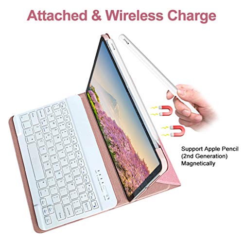 iPad Air 4 Keyboard Case (10.9inch, 2020) Support Pencil Wireless