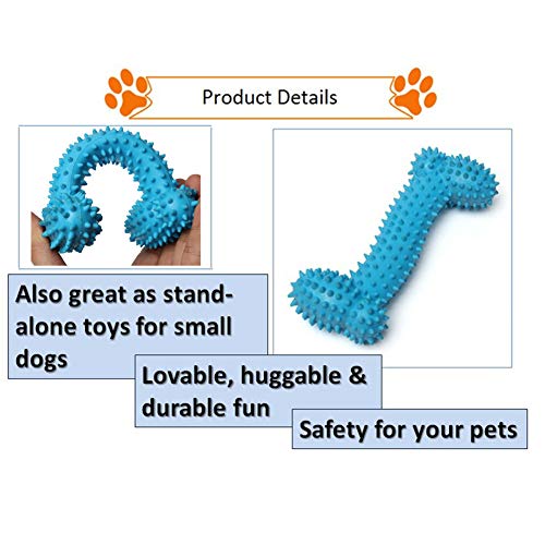 Doggy Brush Stick,Effective Toothbrush for Dogs,Chew Cleaning Hygiene Brushes Silica Gel with Puppy Chew Toys for Playing,Great Gift for Pets Lover