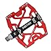 MZYRH Mountain Bike Pedals, Ultra Strong Colorful CNC Machined 9/16