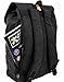 902s Minimalist Canvas College Backpack Travel Rucksack | Fits 15.6-inch Laptop | Black