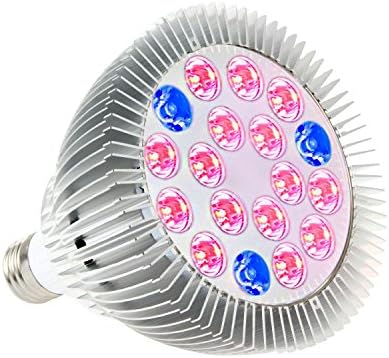 Led Grow light Bulb ,Tinkin Light Growing Plant Lamp for Indoor Hydroponic Garden Greenhouse Organic Vegetables Flower ( E27 18W 18 Leds)