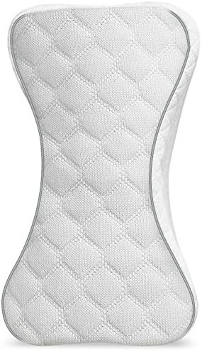 Kingnex Leg and Knee Pillow Orthopedic Cushion Hip &amp; Joint Pain Relief Latex Foam Contoured Bed Pillow with Cooling Cover