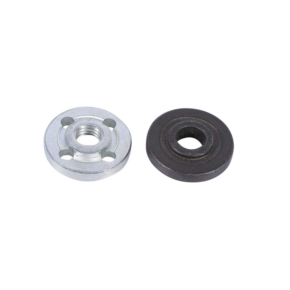 VOBOR Angle Grinder Fittings - 1 Pair Angle Grinder Flange Repair Component Replacement Electrical Angle Grinder Fitting Part Inner Outer Flange Accessories for Makita 9523