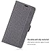 ProCase Galaxy Note 8 Wallet Case, Folio Folding Wallet Case Flip Cover Protective Case for Galaxy Note 8 2017 Release, with Card Holder Kickstand -Grey
