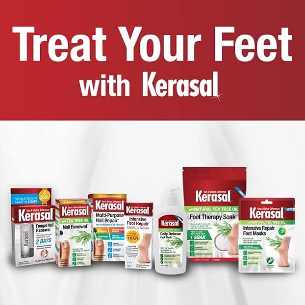 KERASAL INTENSIVE FOOT REPAIR, SKIN HEALING OINTMENT FOR CRACKED HEELS AND DRY FEET, 1 OZ