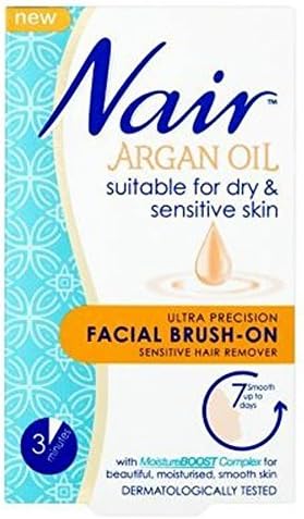 Nair Sensitive Formula Facial Brush-On 50Ml - Pack of 6 by Nair