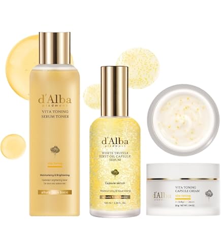 Amazon.com: d'alba Piedmont Vita Toning Serum Toner + White