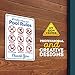 Kindly Obey Our Pool Rules Sign, 10x14 Inches, Rust Free .040 Aluminum, Fade Resistant, Made in USA by My Sign Center
