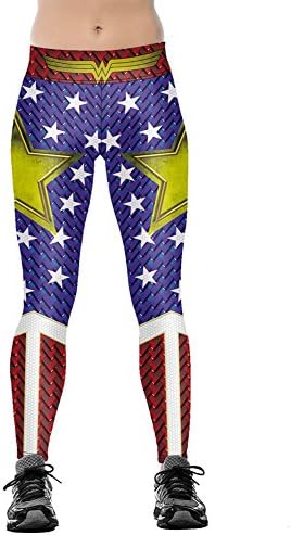 Women 3D Printed Wonder Workout Fitness Leggings Slim Yoga Pants High Waist Gym Running Sport Push Up Tights