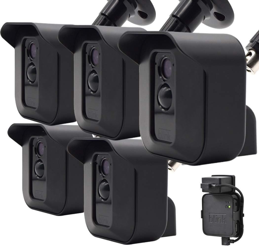 Skyworld Blink XT XT2 Camera Wall Mount Bracket, Weather Proof 360° Protective Housing Cover and Adjustable Wall Mount Bracket for Blink XT2 Indoor/Outdoor Home Security Camera System (5Pack)