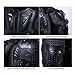 Goldfox Men's Motorbike Motorcycle Protective Body Armour Armor Jacket Guard Bike Bicycle Cycling Riding Biker Motocross Gear Black (Large)