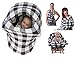 Car Seat & Nursing Cover Keep Your Baby Cozy, Protected & Happy When You're On the Move Soft & Silky Breastfeeding Canopy The MUST HAVE Item For New Parents