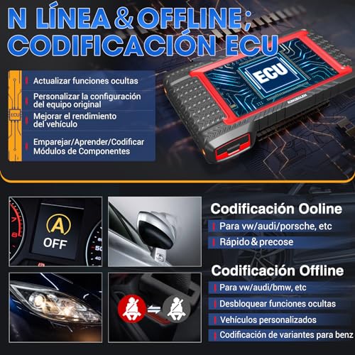 KINGBOLEN K7 OBD2 Multi-brand Car Diagnosis, Bidirectional Car Diagnosis Machine, ECU Coding Online,Full System Diagnosis 31+ Services,Free Updates for Life