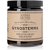Anima Mundi Apothecary Gynostemma - Wild Grown Jiaogulan Leaf for Tea - Natural Source of Nutrients, Antioxidants, Vitamins and Minerals - Longevity Tea Leaves (2oz / 57g)