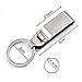 Linwnil Stainless Steel Keyring Security Belt Clip Key Chain,used in sports pants, clothes pockets,belt,Durable Multi-ring Key Holder (4)