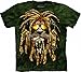 The Mountain, Smokin' Jahman T-shirt Adult, Green, SIZE: Medium