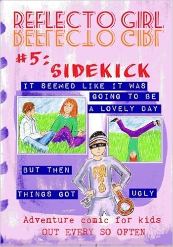 Reflecto Girl Sidekick Comics Violet S Vegan 9781545291863 Amazon Com Books