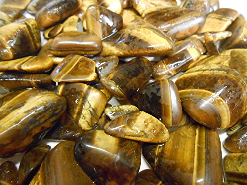 Rock Tumbler Gem Refill Kit True Africa Golden Tiger Eye Tumbling Rough 8oz