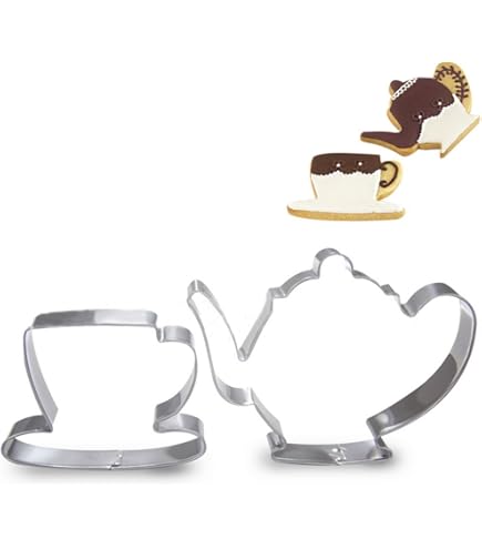 Stainless Steel Cookie Cutters Lette Cup Cookie Cutter Set - 4